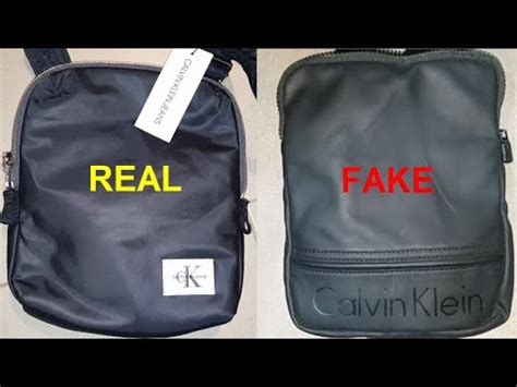 calvin klein bag original vs fake|how to tell calvin klein bag.